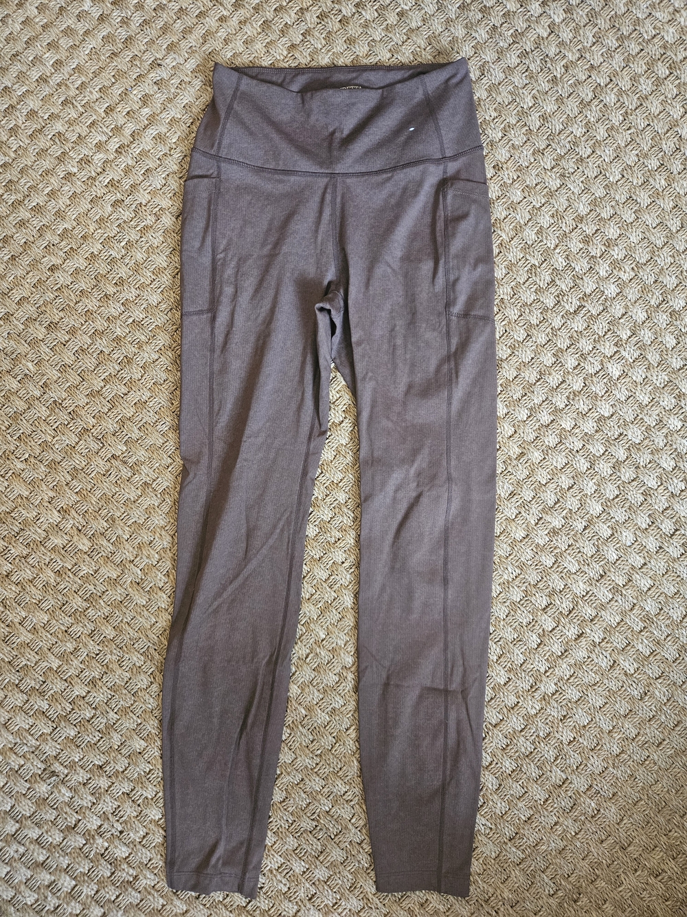Mondetta Dark Brown High-Rise Womens Leggings
